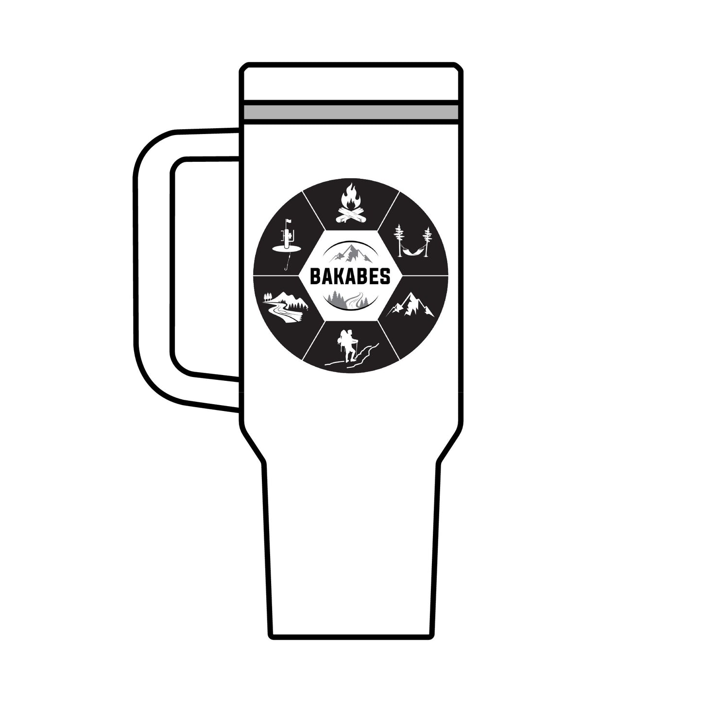 Bakabes 40oz Maxi Cup - Outdoor Adventure Enthusiast