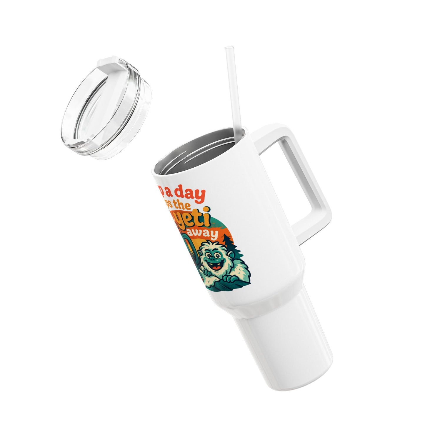 40oz Travel Tumbler with Handle