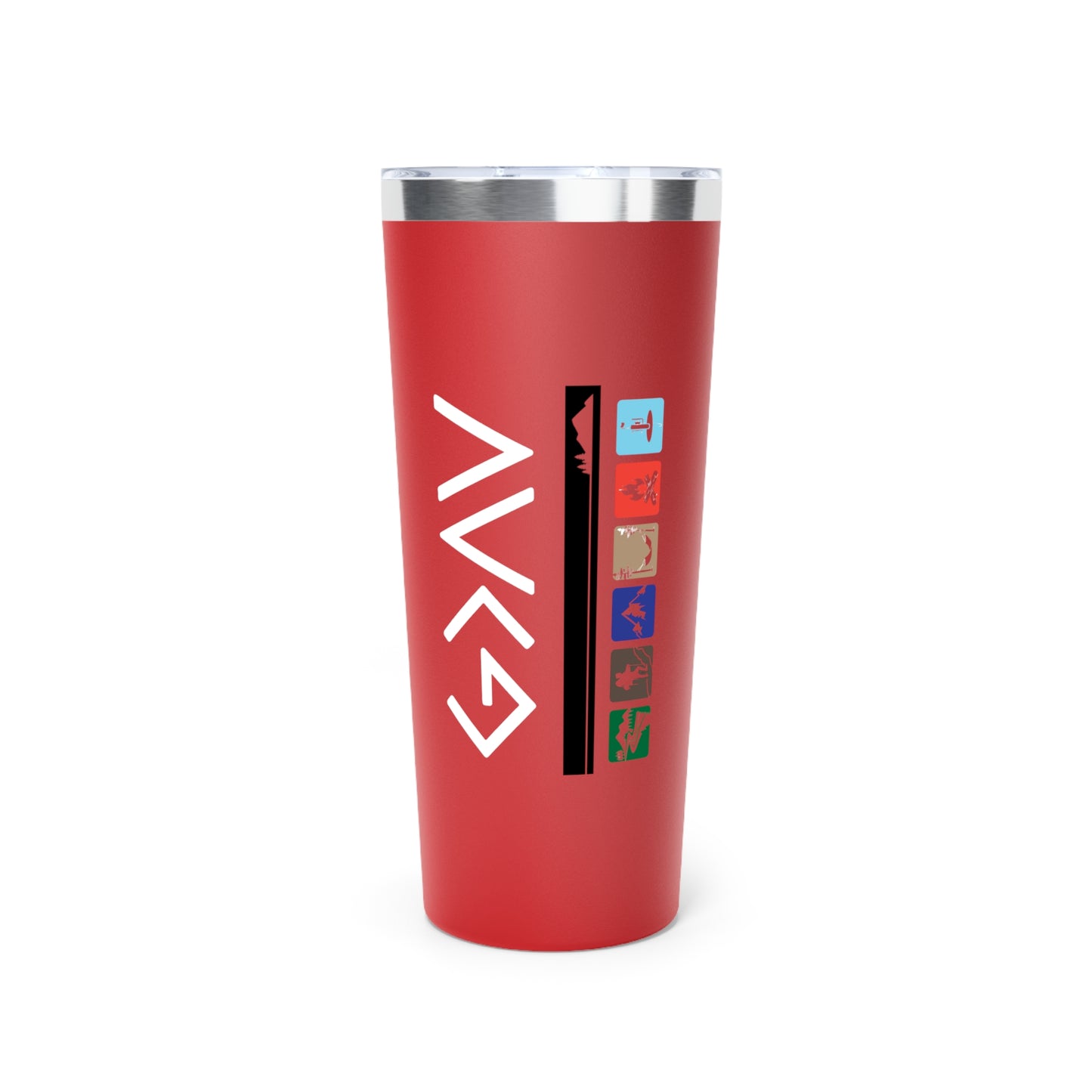 Bakabes Tumbler - Be Bold, God is Greater than the Ups and Downs, 22oz Vacuum Insulated Drinkware