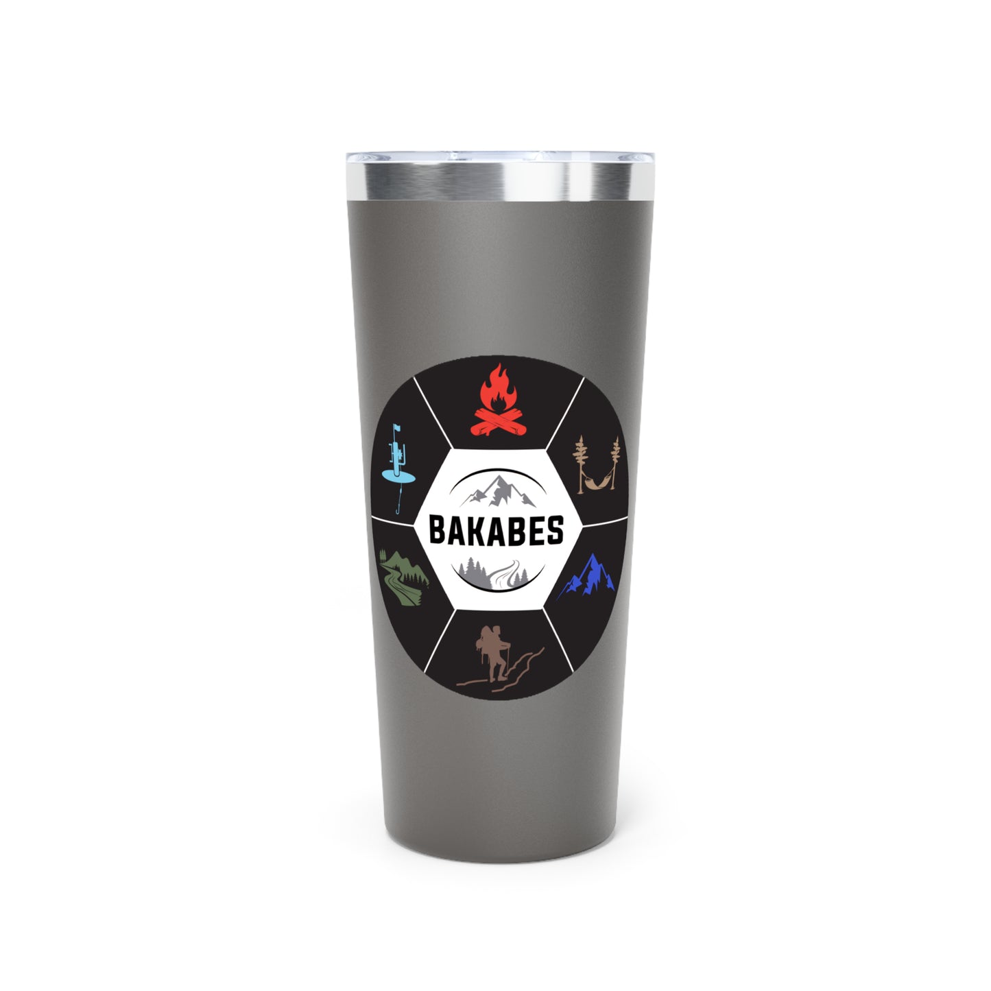 Bakabes Tumbler - Be Bold, God is Greater than the Ups and Downs, 22oz Vacuum Insulated Drinkware