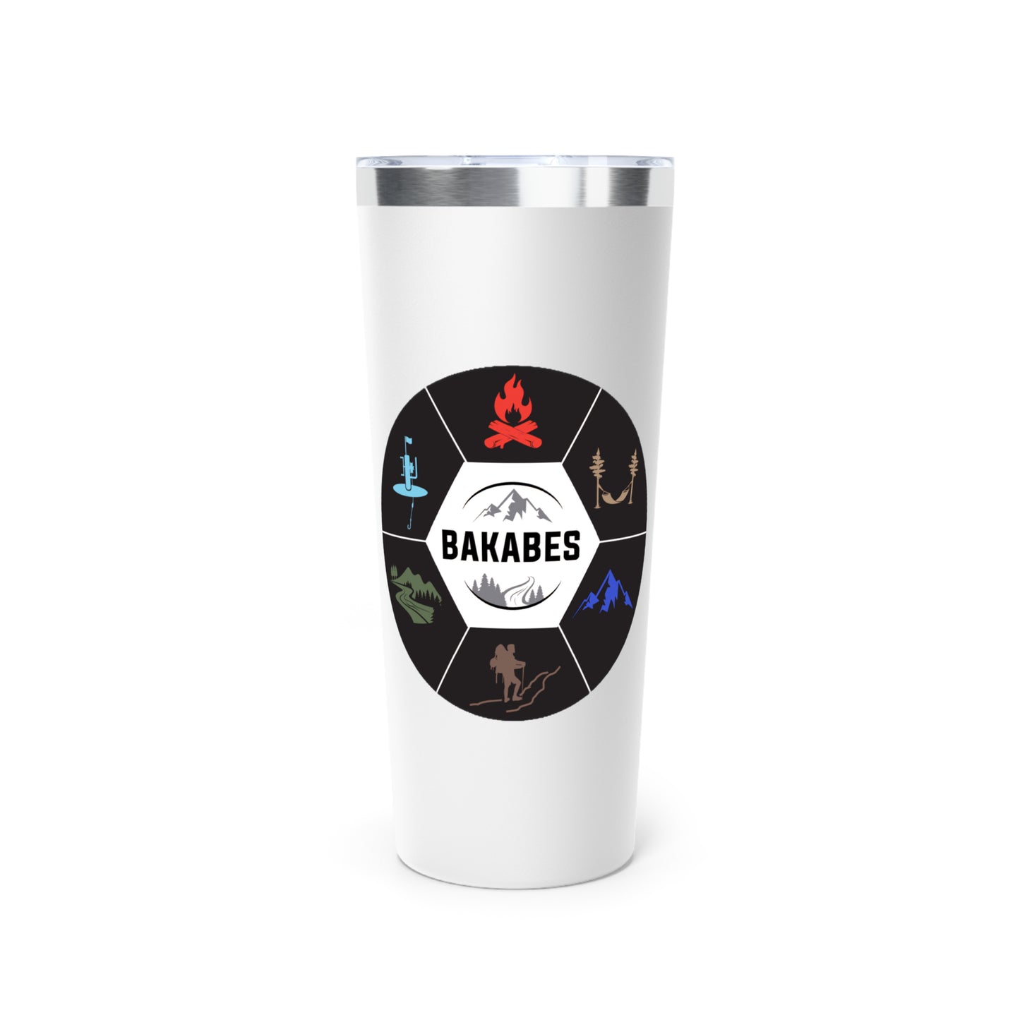 Bakabes Tumbler - Be Bold, God is Greater than the Ups and Downs, 22oz Vacuum Insulated Drinkware