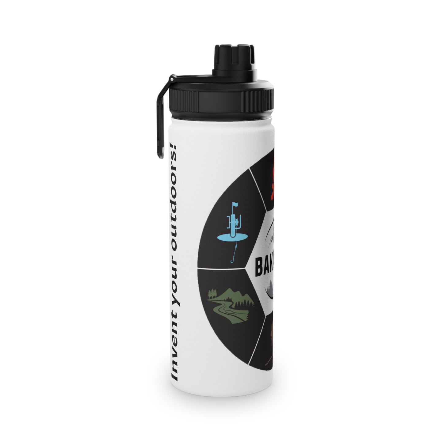 Bakabes Water Bottle Sports Lid - Be Bold Invent Your Outdoors