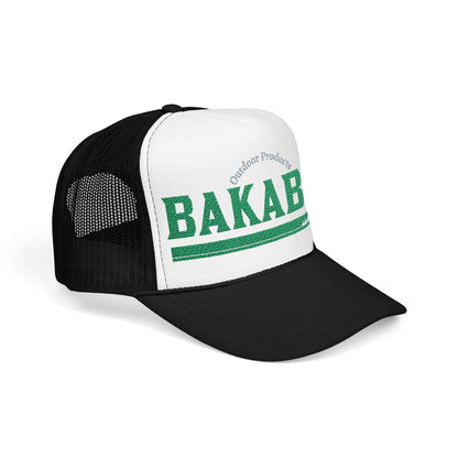 BAKABES Embroidered Foam Trucker Hat