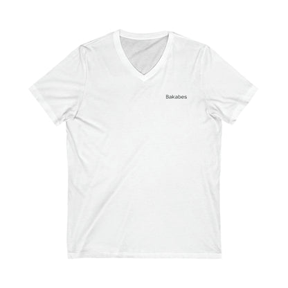 Jersey Short Sleeve V-Neck Tee - Mountains