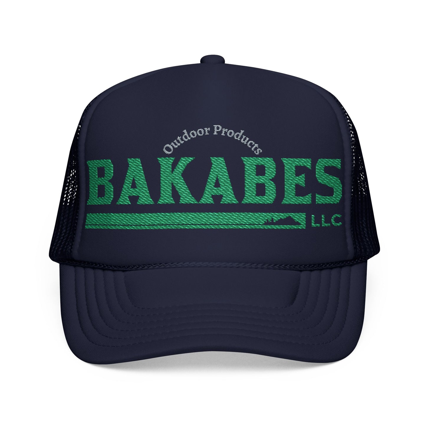 BAKABES Embroidered Foam Trucker Hat
