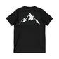 Jersey Short Sleeve V-Neck Tee - Mountains