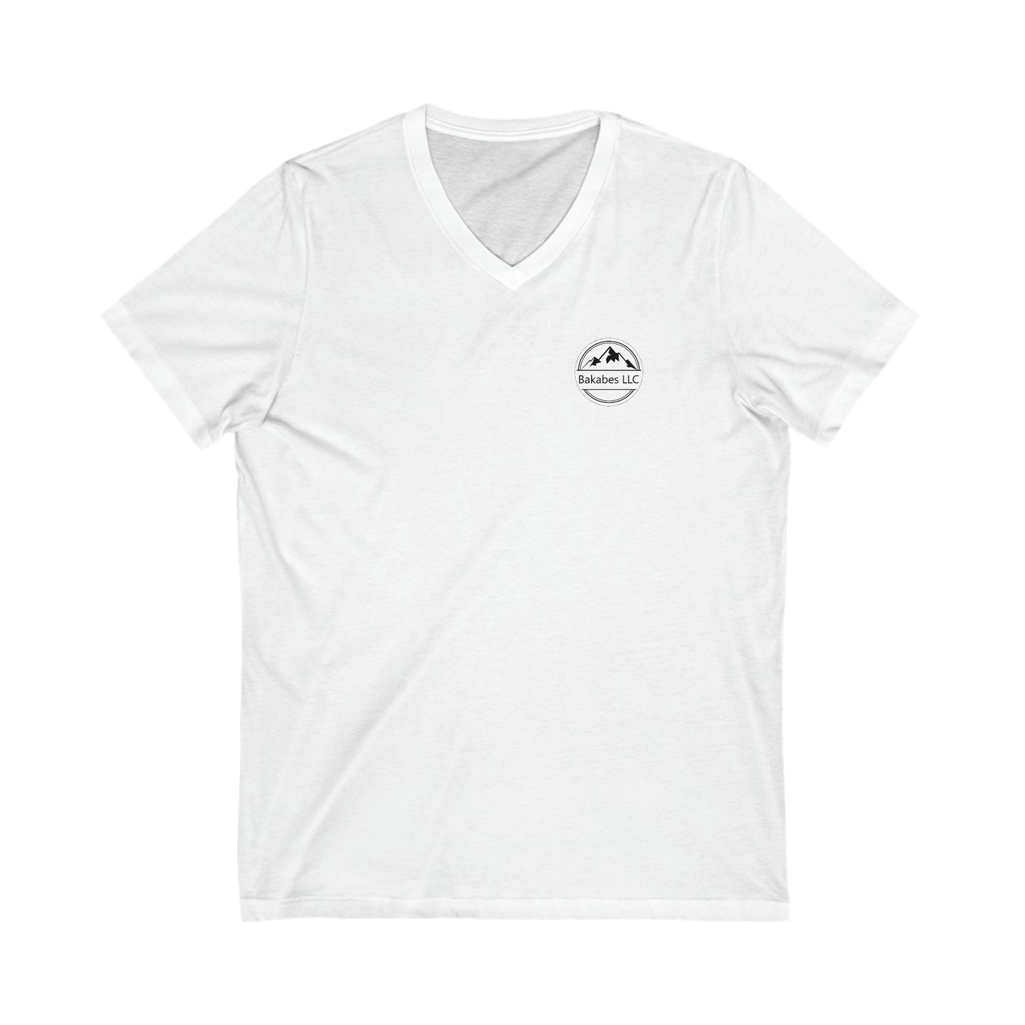 Unisex Jersey Short Sleeve V-Neck Tee