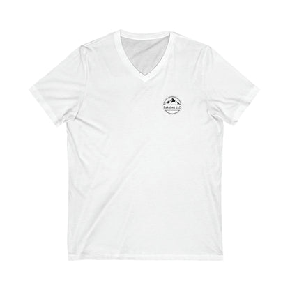 Unisex Jersey Short Sleeve V-Neck Tee