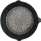 HOVhomeDEVP 316 Premium Stainless Steel Cast Iron Cleaner, Chainmail Scrubber for Cast Iron Pan Pre-Seasoned Pan Dutch Ovens Waffle Iron Pans Scraper Cast Iron Grill Scraper Skillet Scraper (7 InchR)